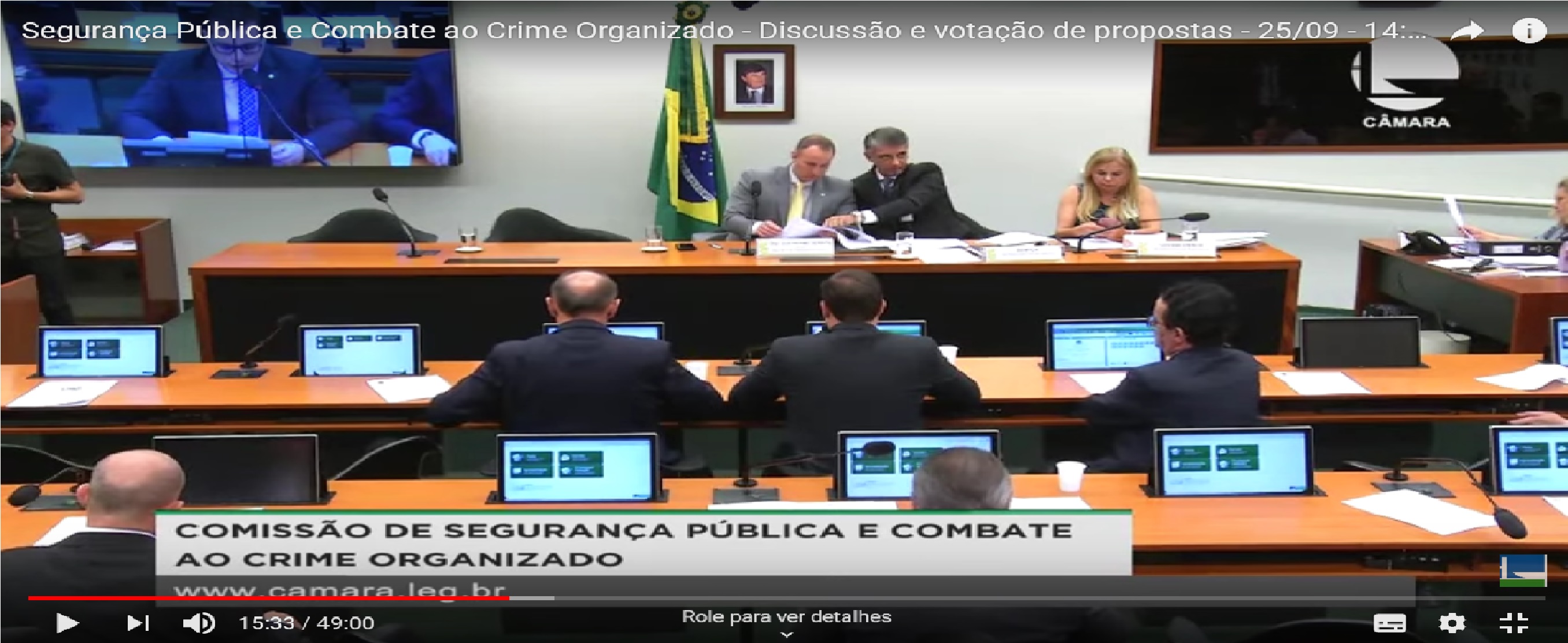 ASPERGS NA CÂMARA DOS DEPUTADOS  - COMISSÃO DE SEGURANÇA PÚBLICA E COMBATE AO CRIME ORGANIZADO - Aspergs - NOTICIAS