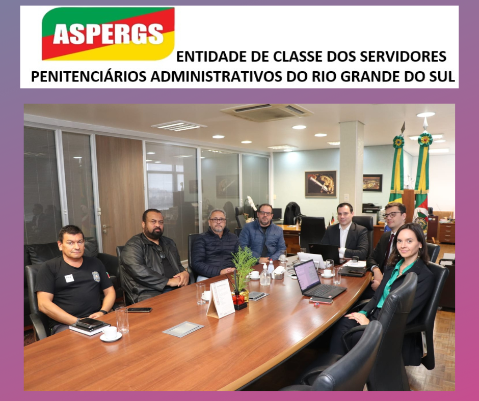 Reunião Procurador Geral-RS Dr. Eduardo Costa - Aspergs - NOTICIAS