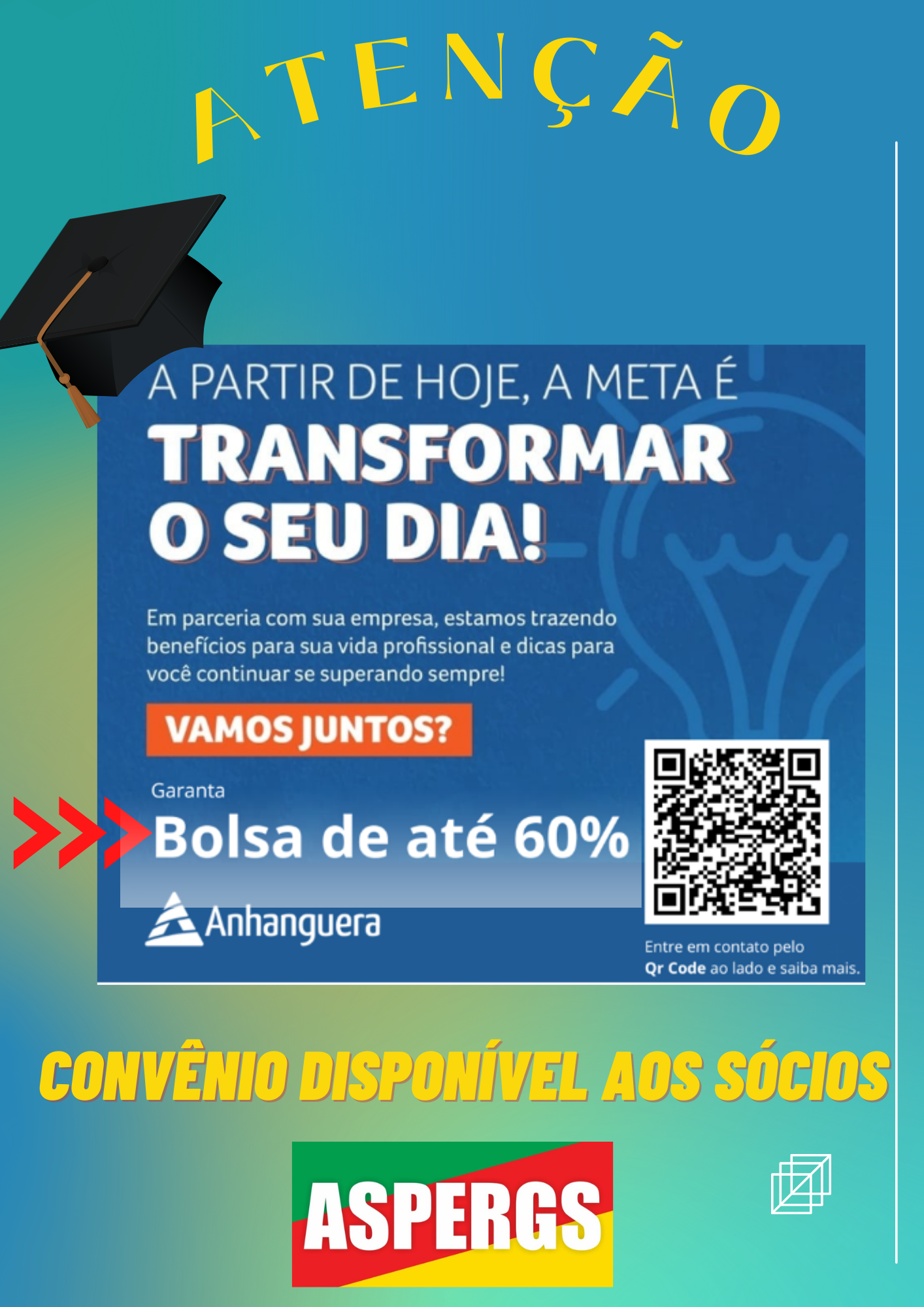 BOLSA ESTUDO KROTON-ANHANGUERA - Aspergs - NOTICIAS