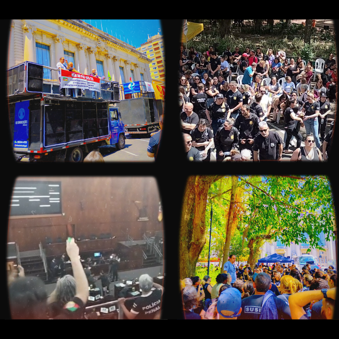 LUTA DAS CATEGORIAS X REGULAMENTAÇÃO POLÍCIA PENAL - ASPERGS