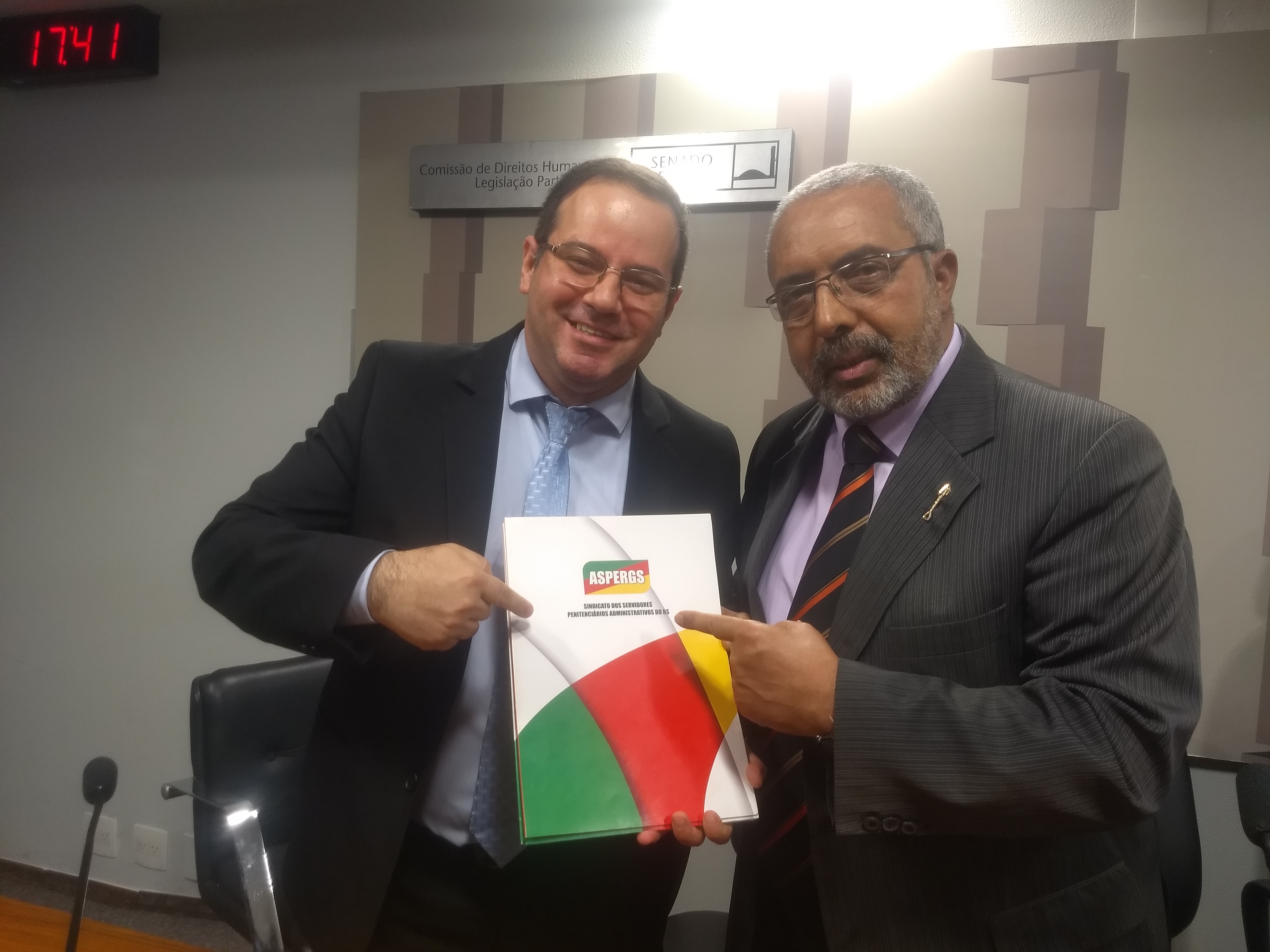 ASPERGS NO SENADO FEDERAL - Aspergs - NOTICIAS